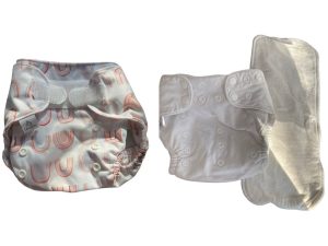 Ohalea Stoffwindel Set Überhose + Höschenwindel + Booster