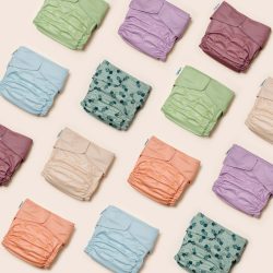 verschiedene Stoffwindeln